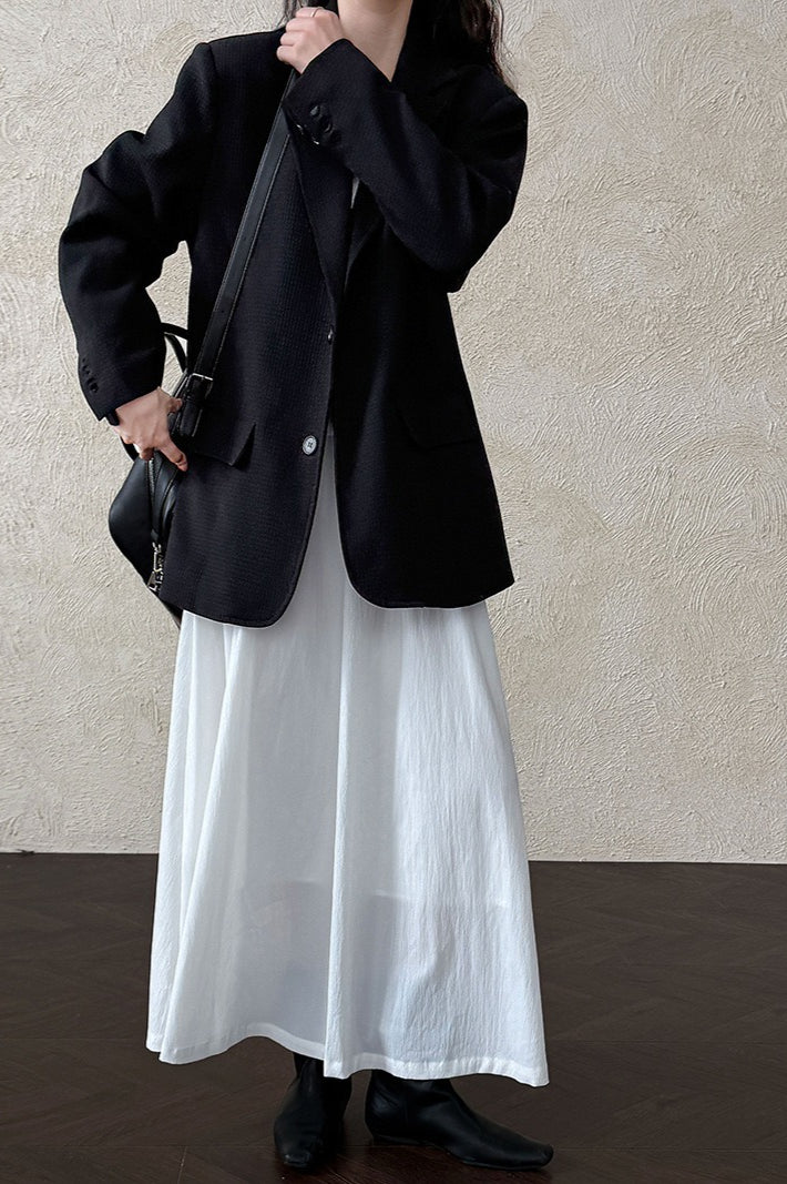 Blejzr s vaflovou strukturou, volného střihu