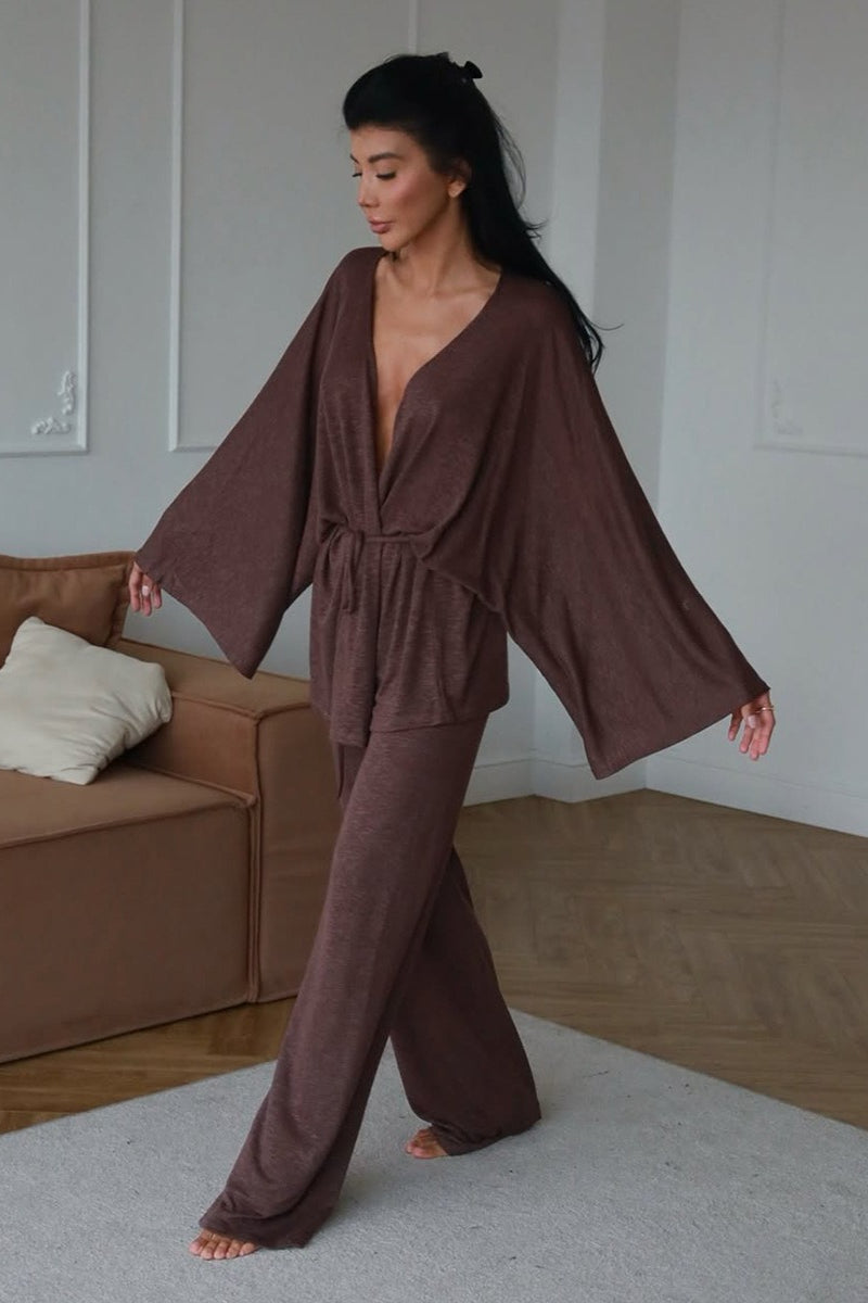 Relaxed Loose Casual Two Piece Set