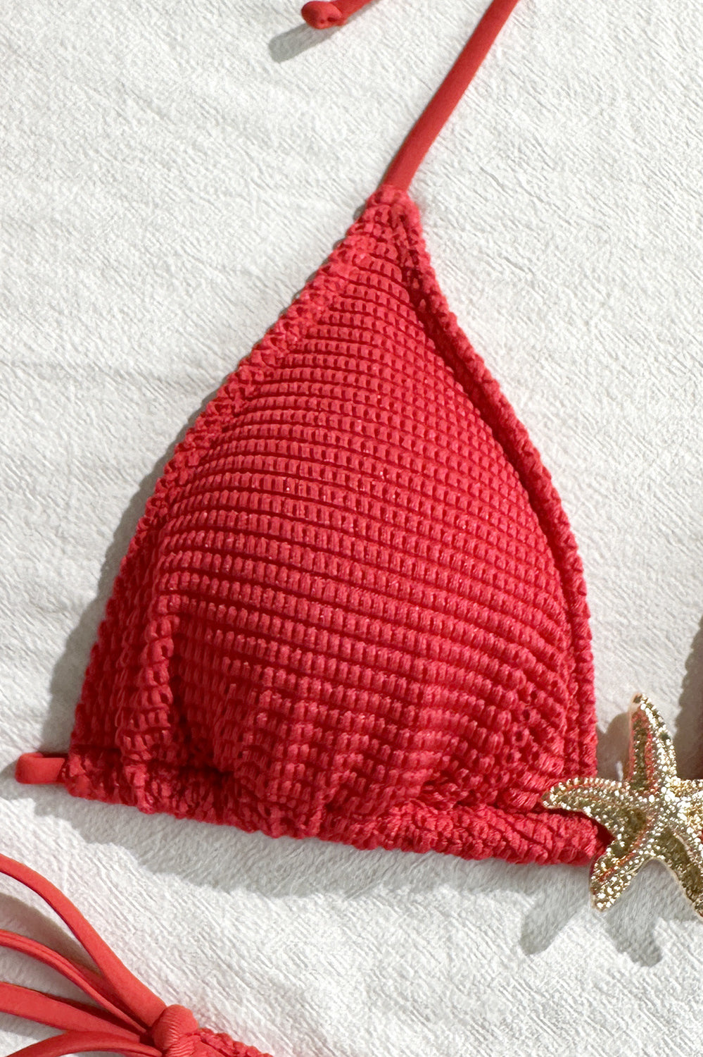 Ensemble de bain trois pièces avec jupe maxi en maille solide