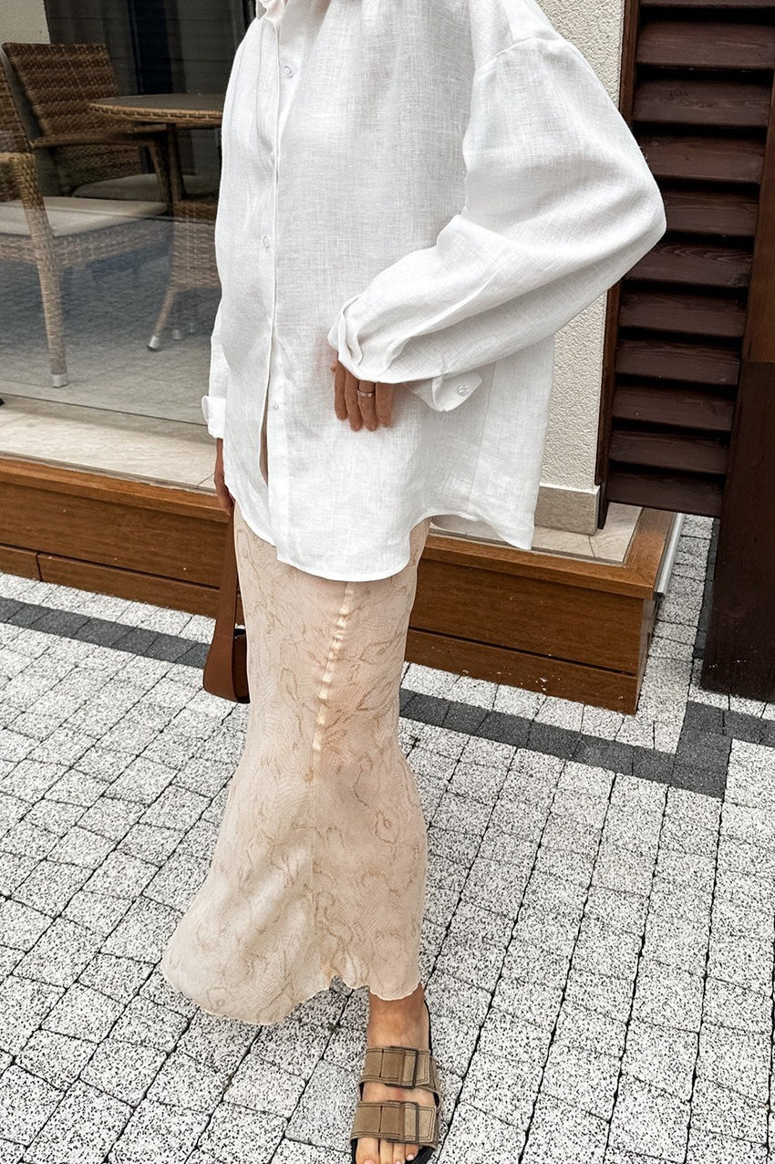 Camicia a maniche lunghe informale