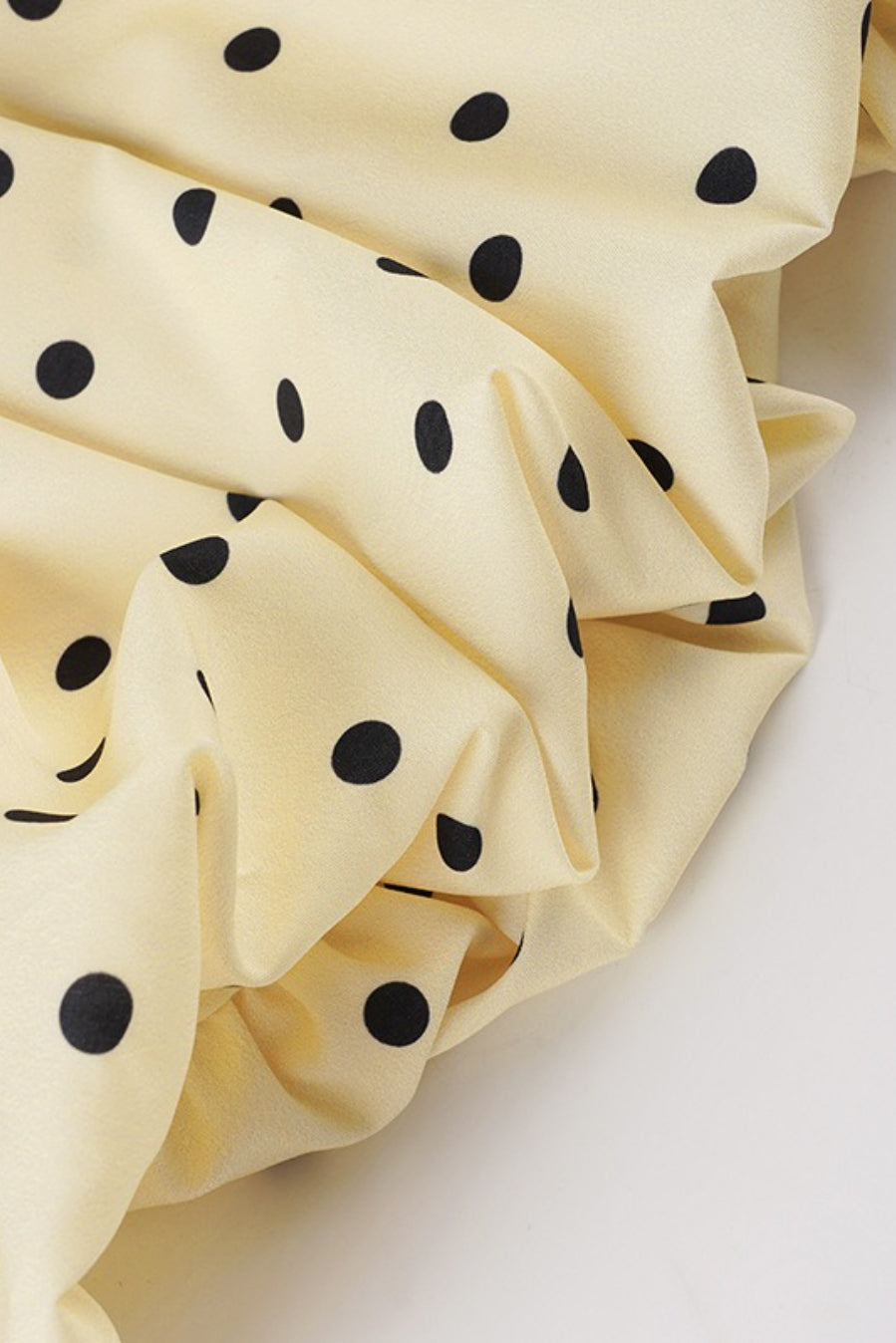 Polka Dot Sash Halter Tulip Mini Dress