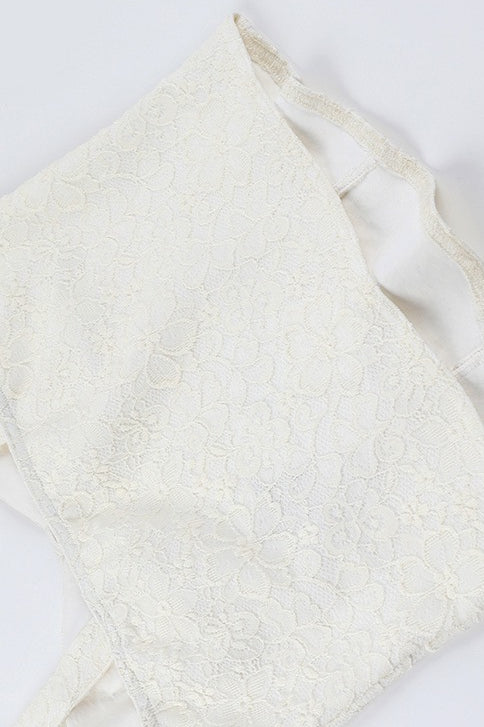 Sexy Lace Boned Corset Tank Top