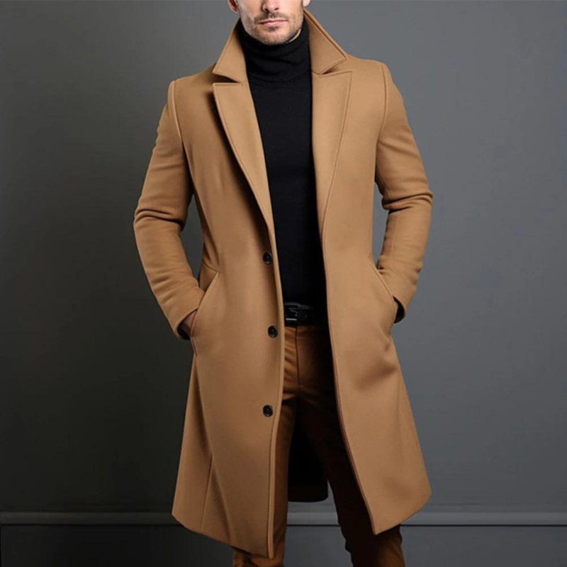 Lusso – Manteau laine homme haut de gamme