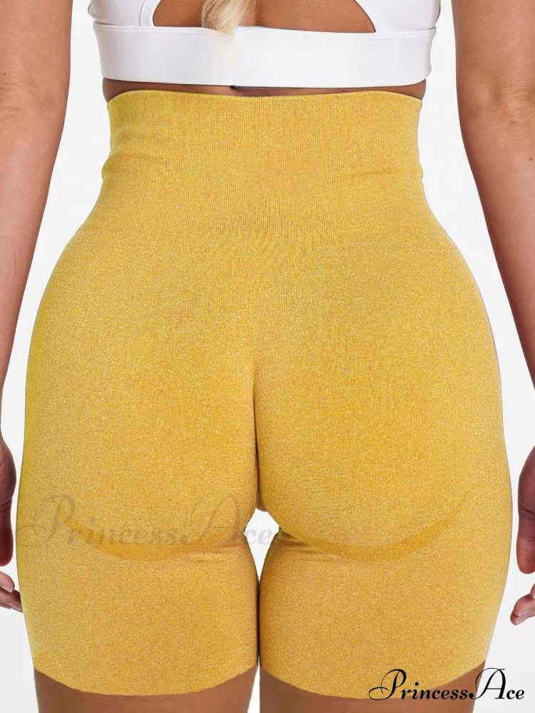 Sport Slim Shorts Seamless Leggings