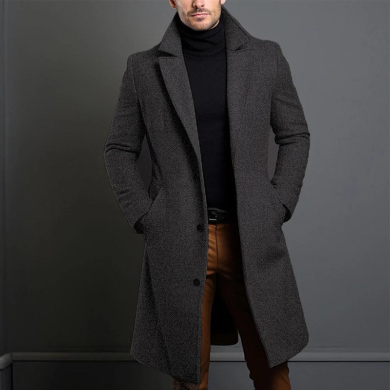 Lusso – Manteau laine homme haut de gamme