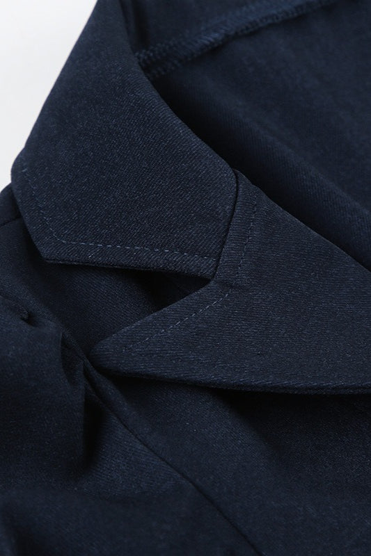 Commuter Preppy Bow Tie Button Down Blouse