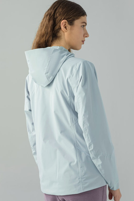 Windproof Fleece Lined Hooded Jacket