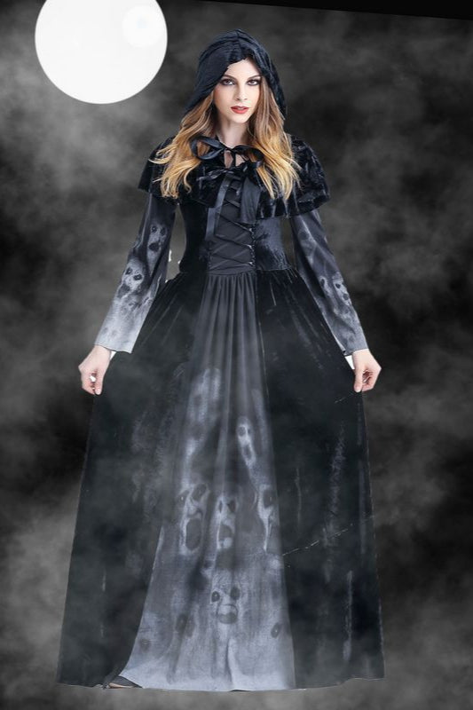 Vestido Gótico Escenario Vampiro