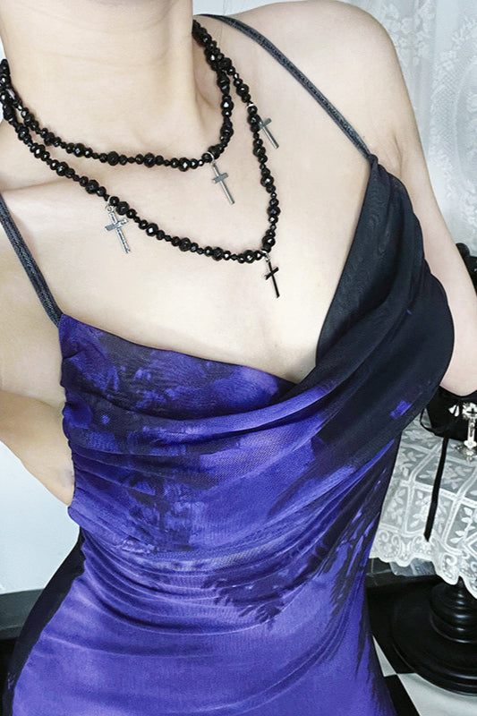 Vestido Gótico Naturaleza Oscura