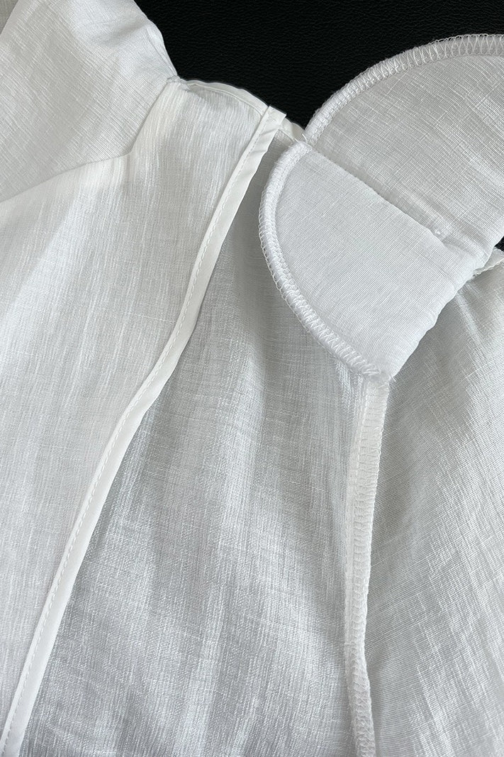 Blazer ligero con apariencia de lino