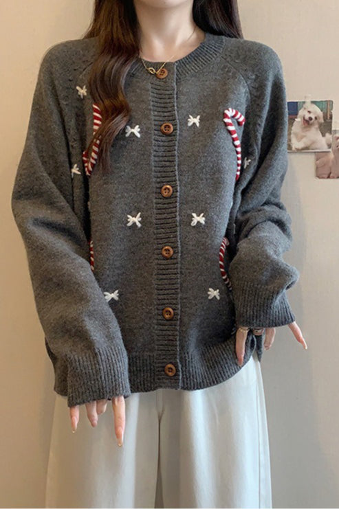 Soft Crochet Knit Cardigan