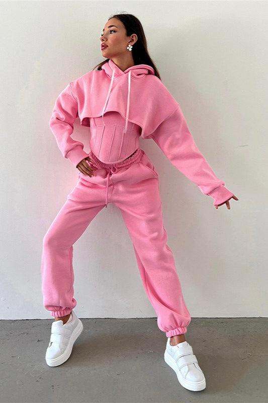 Tank Asymmetrisches Saum Dreiteiliges Set