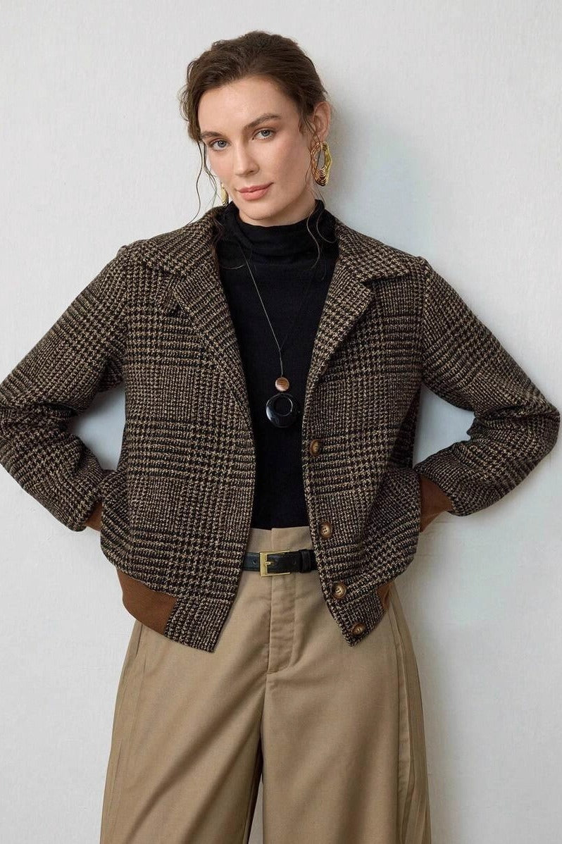 Plaid Oversized Vintage Jacket