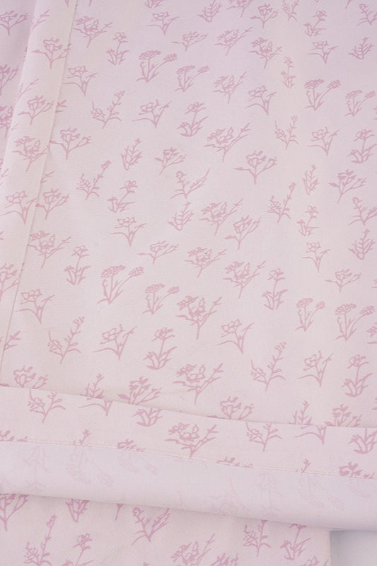 Pantalon large à fleurs d'époque