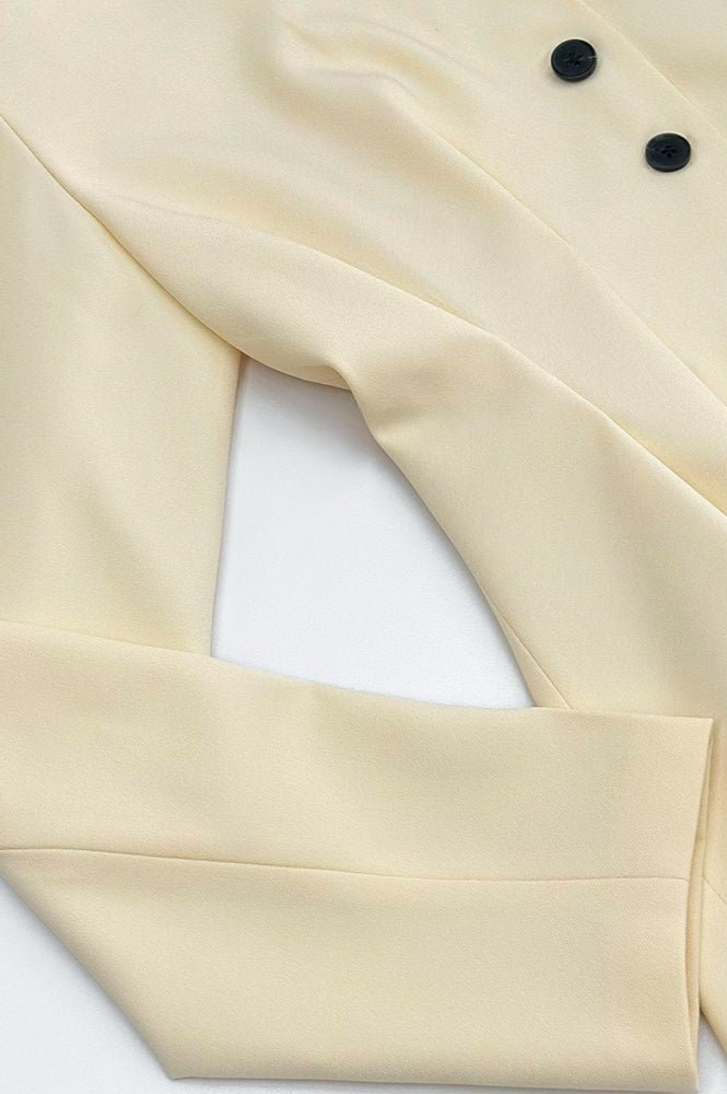 Blazer elegante de manga larga