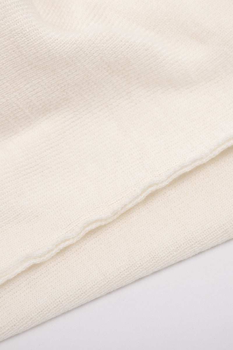 Slim Fit Off-Shoulder Knit Top