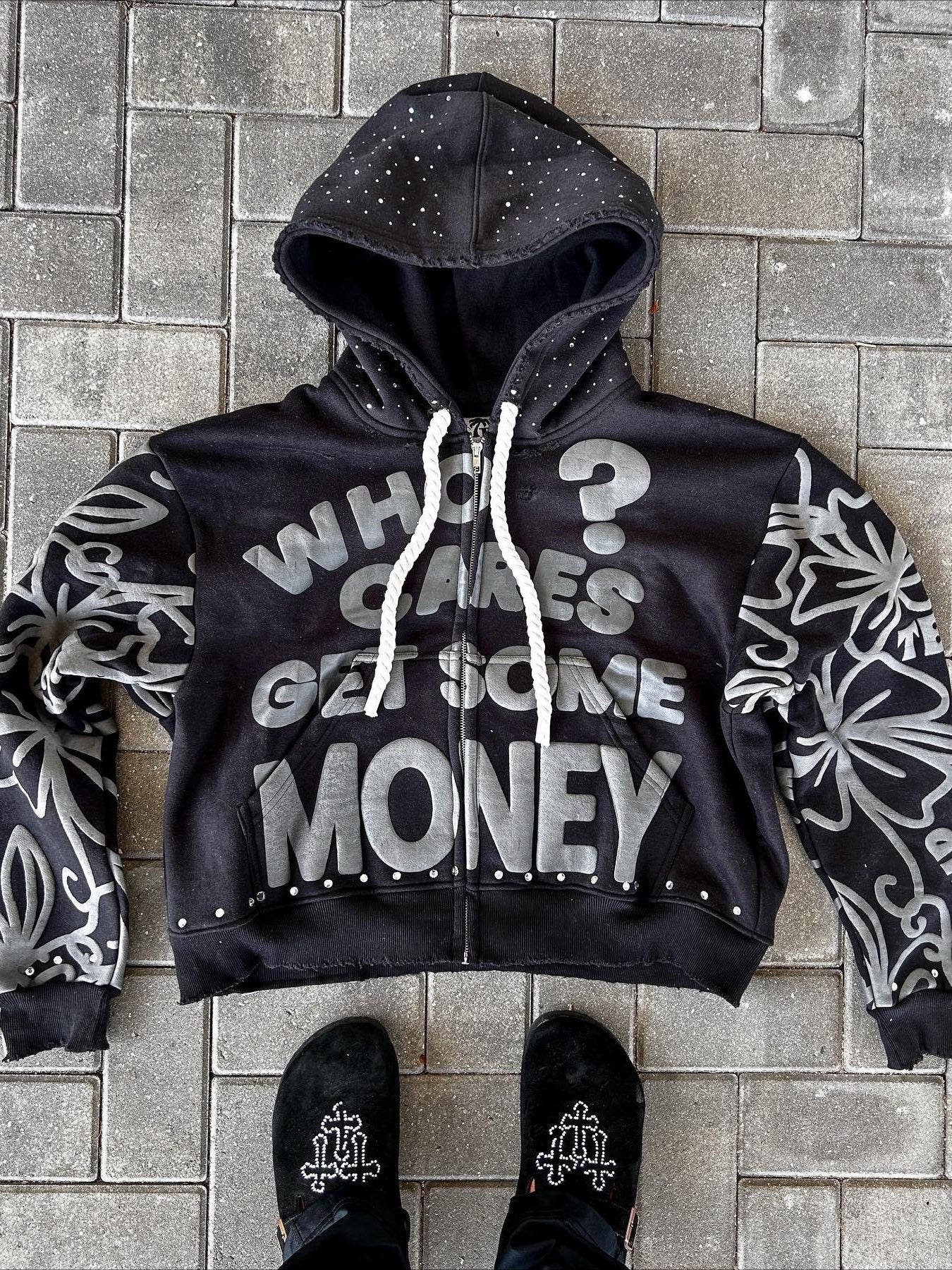 Street Style Graphic Hoodie