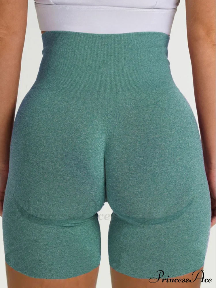 Sport Slim Shorts Seamless Leggings