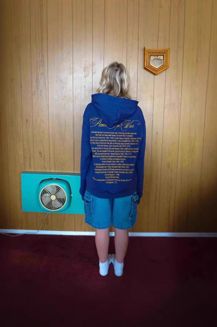 3D tisk Retro módní volný unisex mikina s kapucí