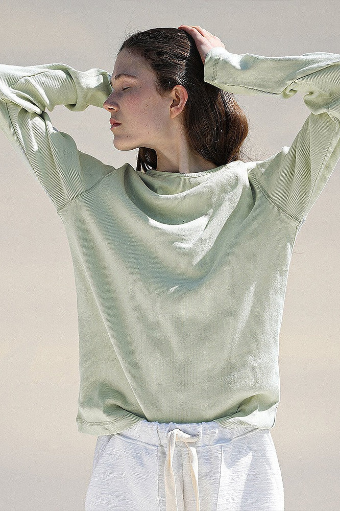 Classic Round Neck Knit Top