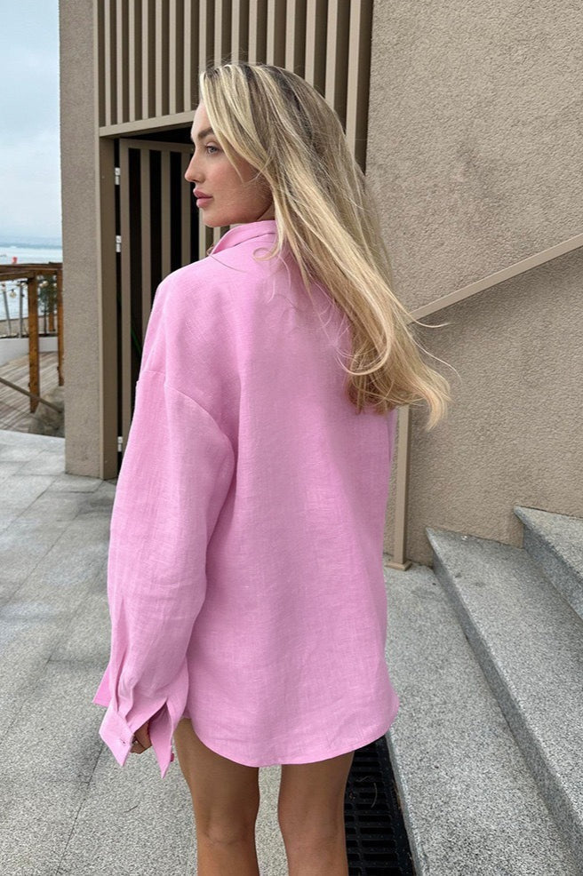 Camicia a maniche lunghe informale