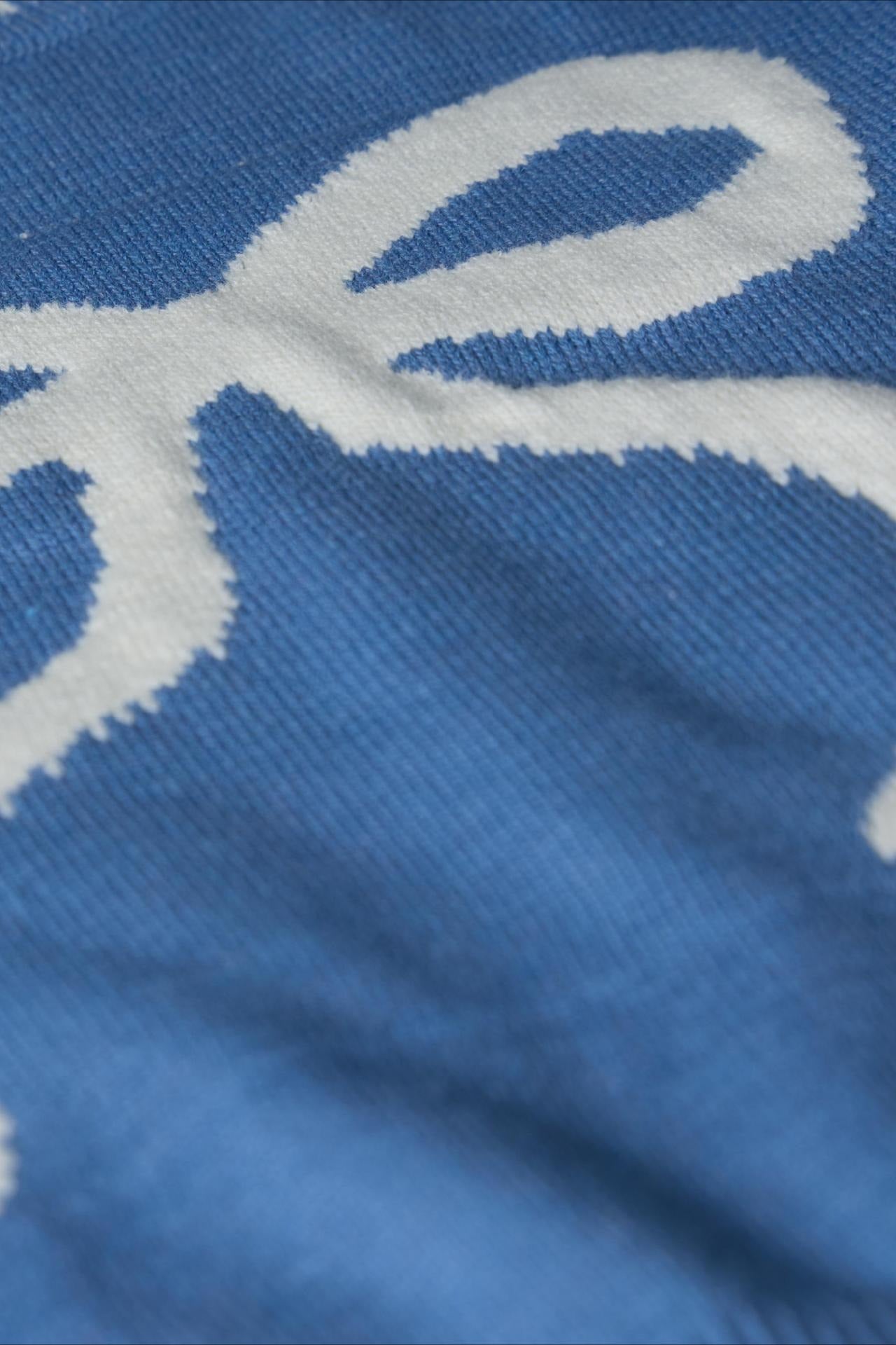 Pullover mit Schleifen-Jacquardstrick