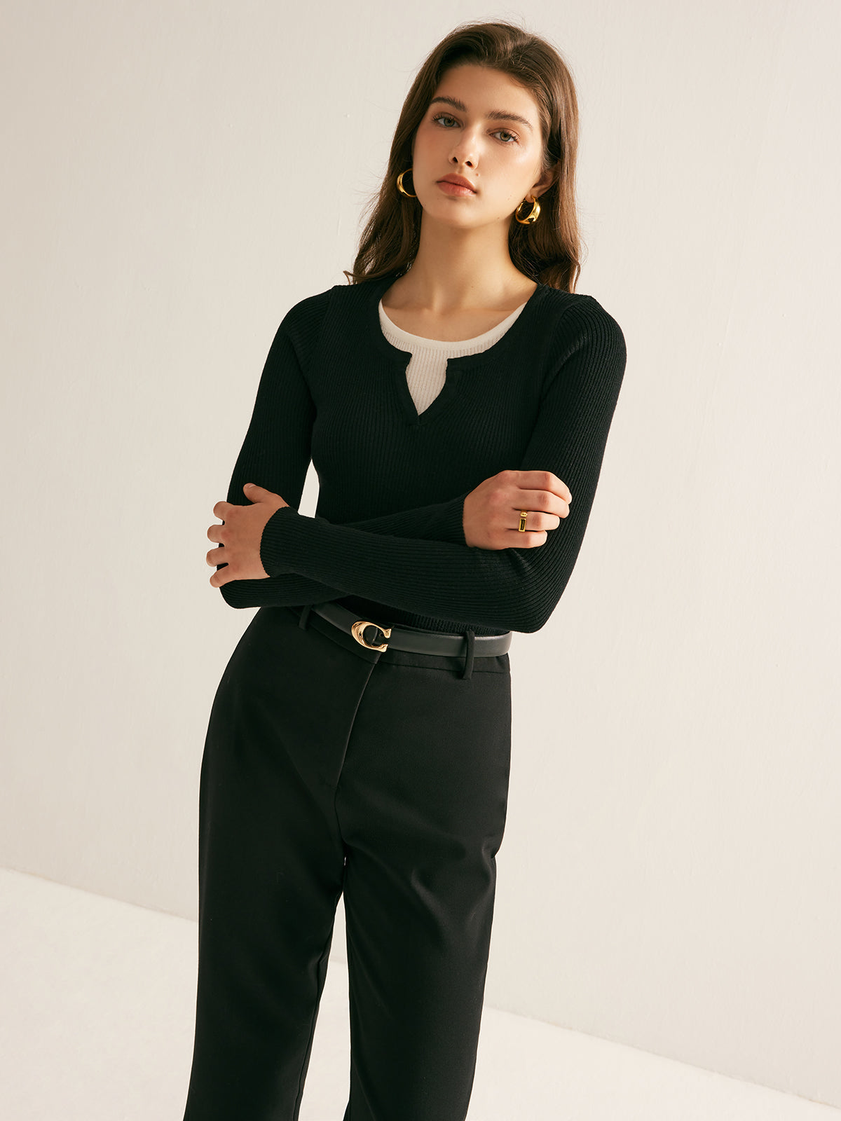 Maglia sottile a doppio uso 2 in 1