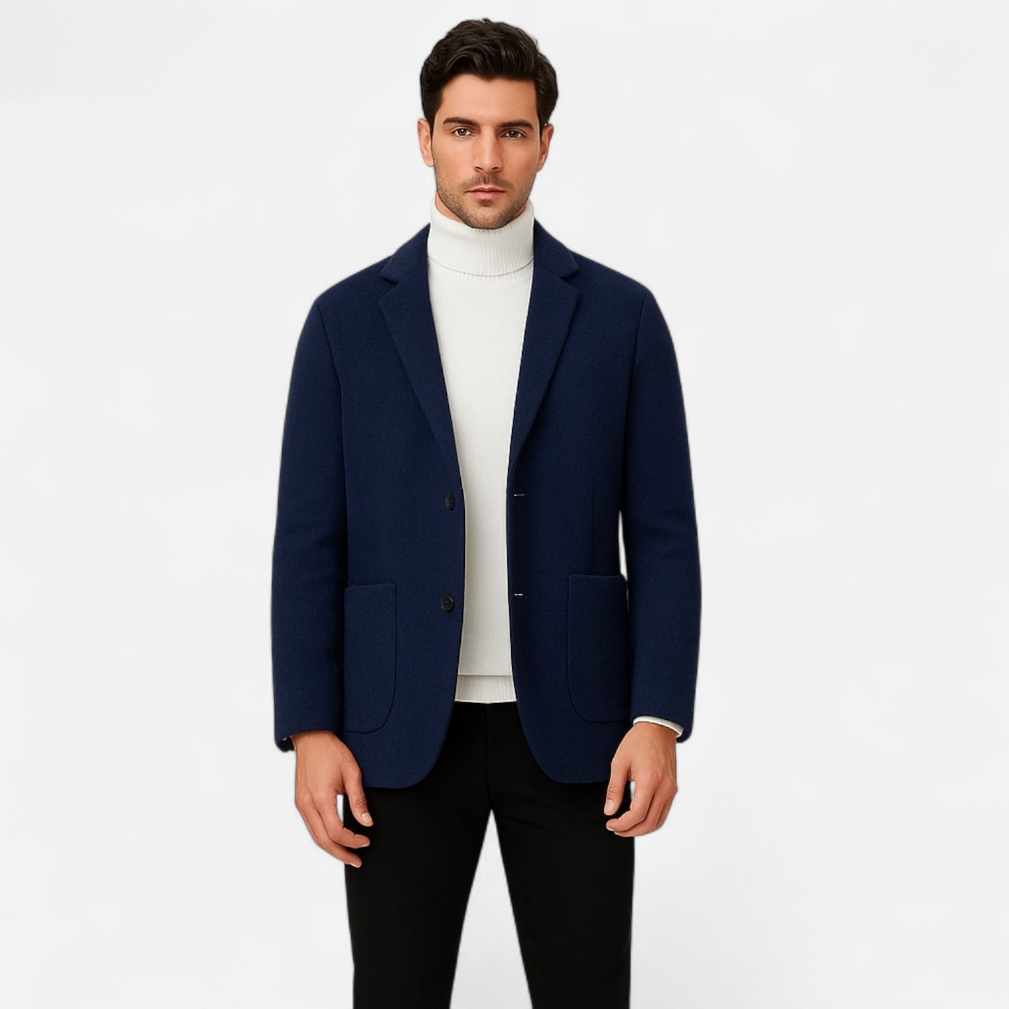 Viventi | Veste de Costume en Laine pour Homme – Finition Sartoriale, Élégance Intemporelle