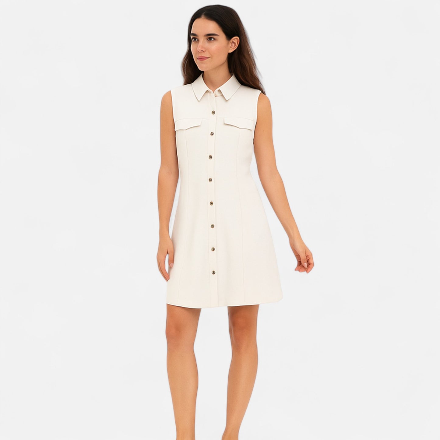 Viventi | Robe Mini Décontractée pour Femme – Légèreté Printanière, Charme Naturel