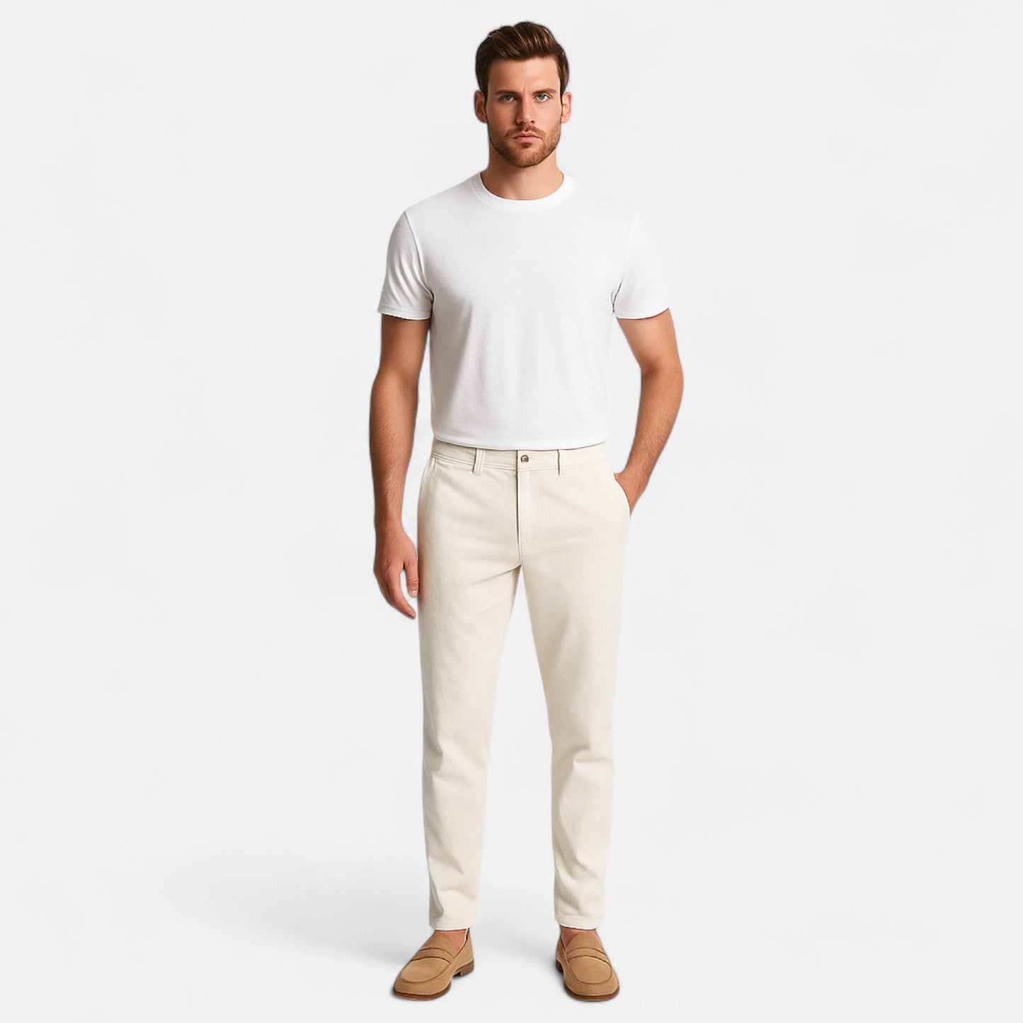 Viventi | Pantalon en Lin pour Homme – Légèreté Naturelle, Style Sans Effort