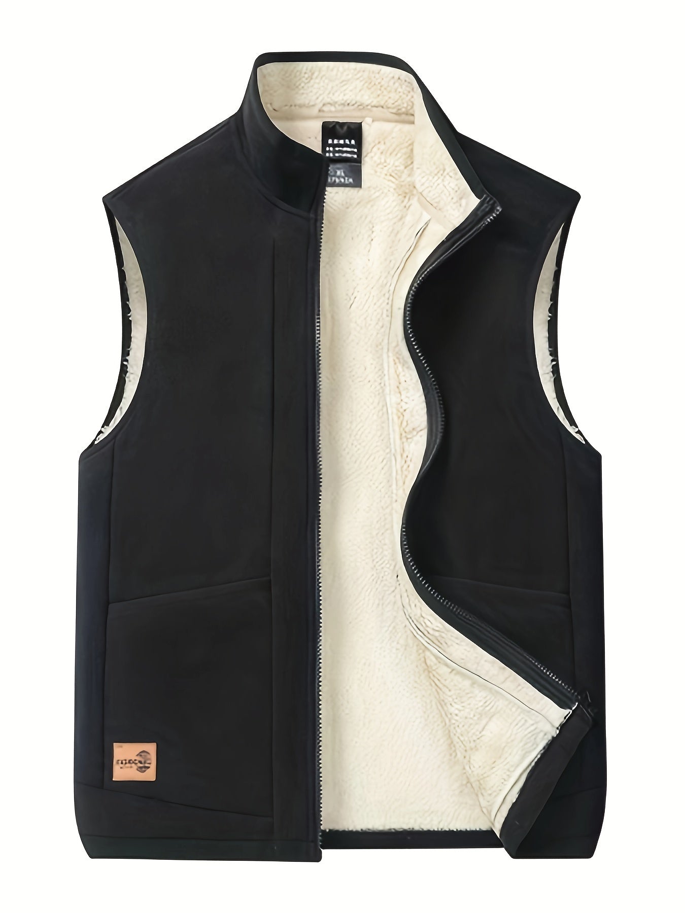 David – Gilet sans manches doublé polaire homme