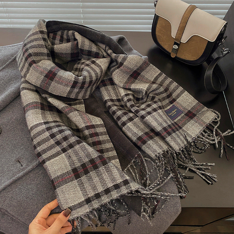 Premium Classic Plaid Scarf