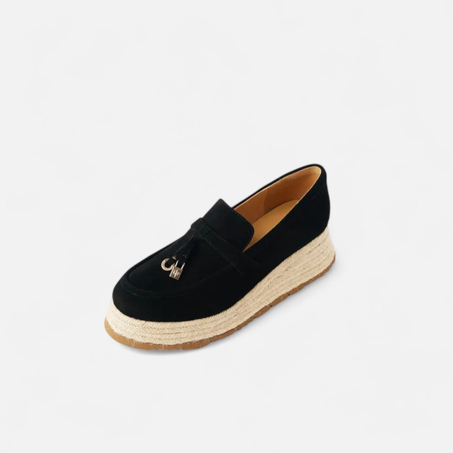 Viventi | Mocassins Femme Vintage en Cuir Suédé Véritable – Élégance Rétro, Finition Naturelle
