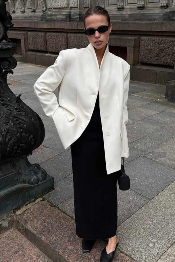 Elegantní volně střižené sako