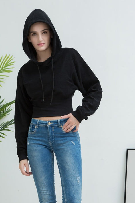 High Waist Loose Fit Hoodie