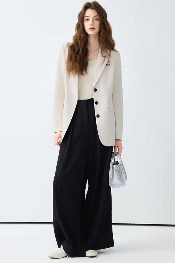 Elegantní sako s dlouhým rukávem