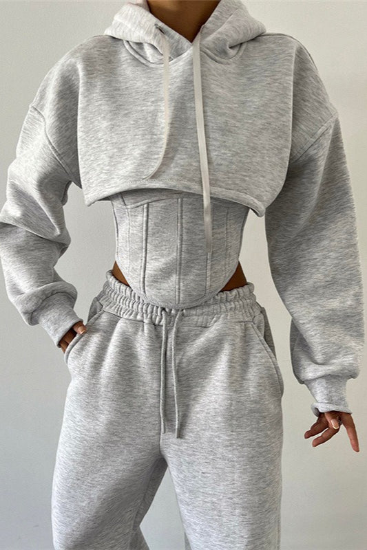 Tank Asymmetrisches Saum Dreiteiliges Set