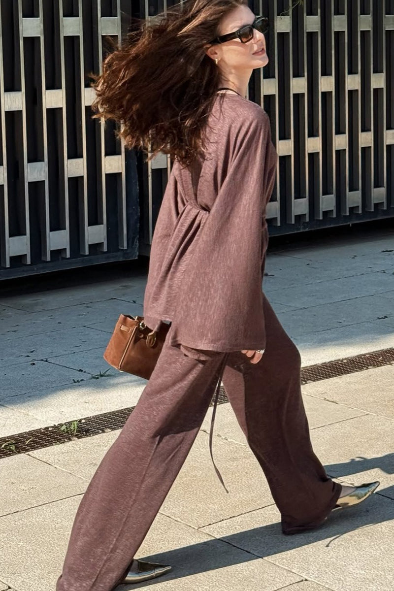 Relaxed Loose Casual Two Piece Set