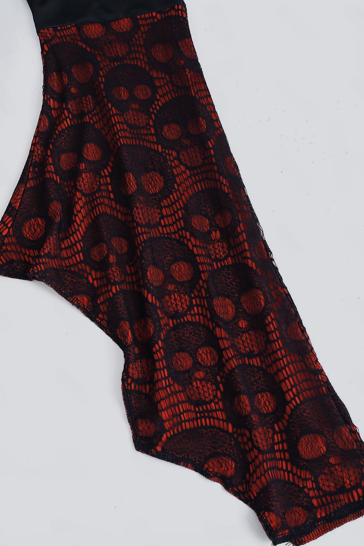 Punk Enganliegendes Halloween Gothic Kleid