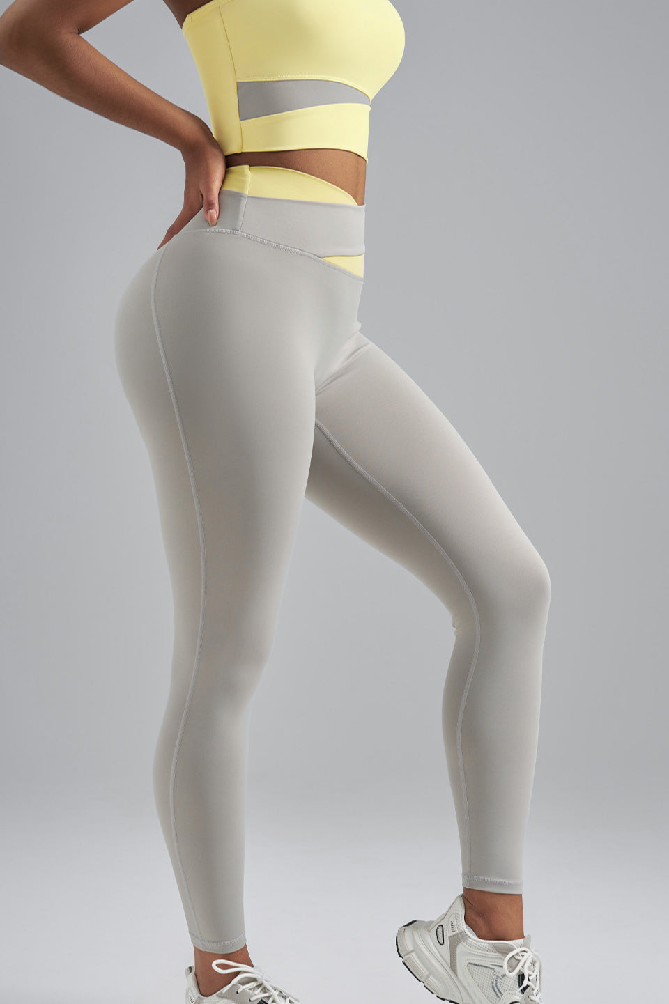 Leggings da yoga modellanti a vita alta