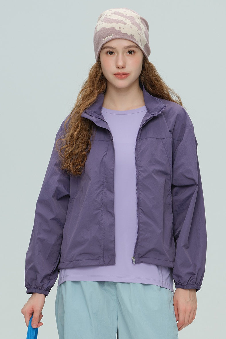 Wasserdichte leichte Jacke für Wandern, Laufen und Sport im Freien