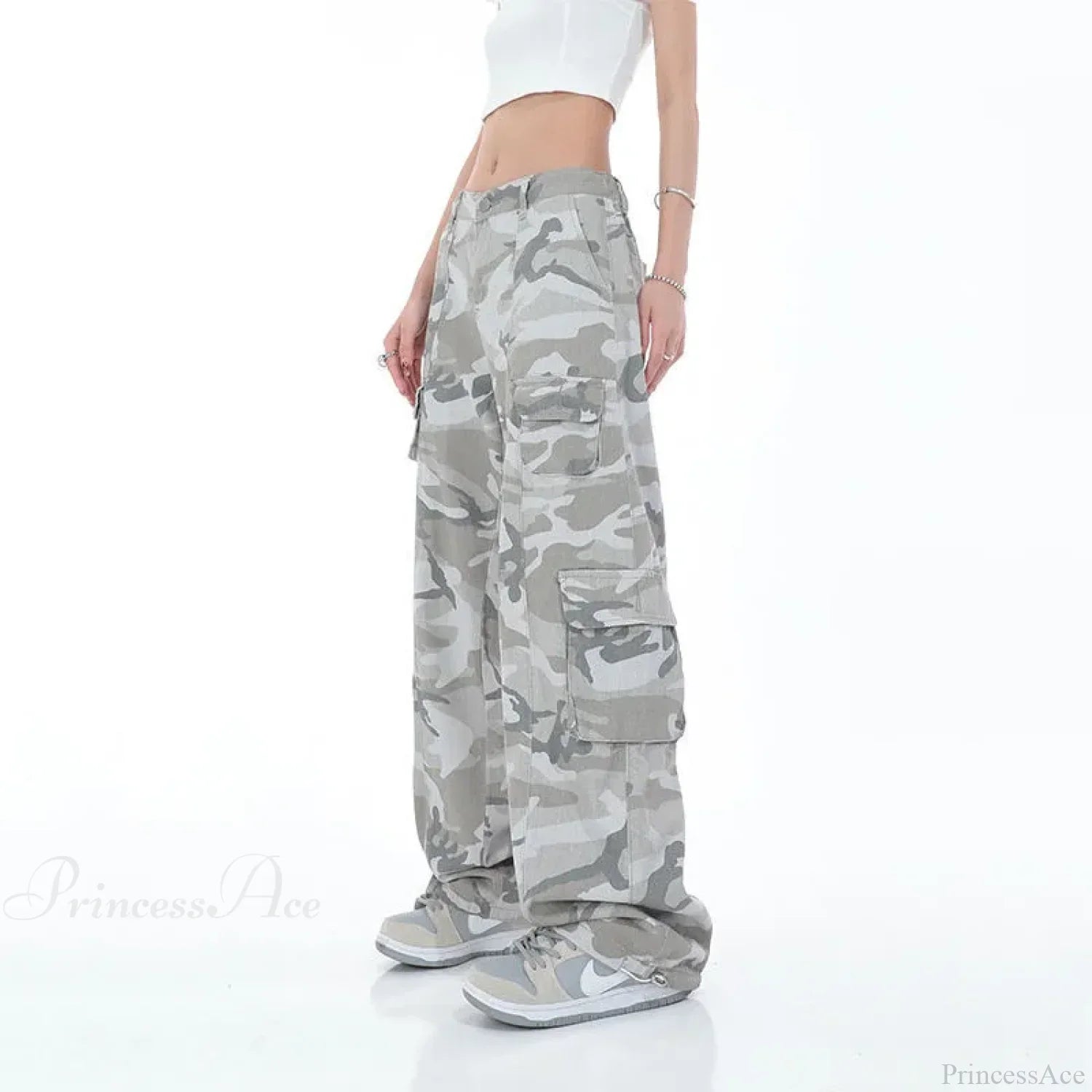 Camouflage Cargo Streetwear Pants