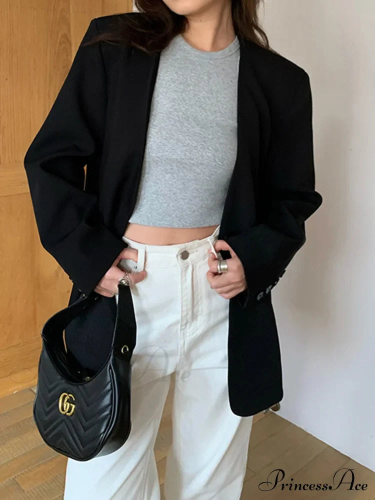 Casual Relaxed Graceful Fit Blazer