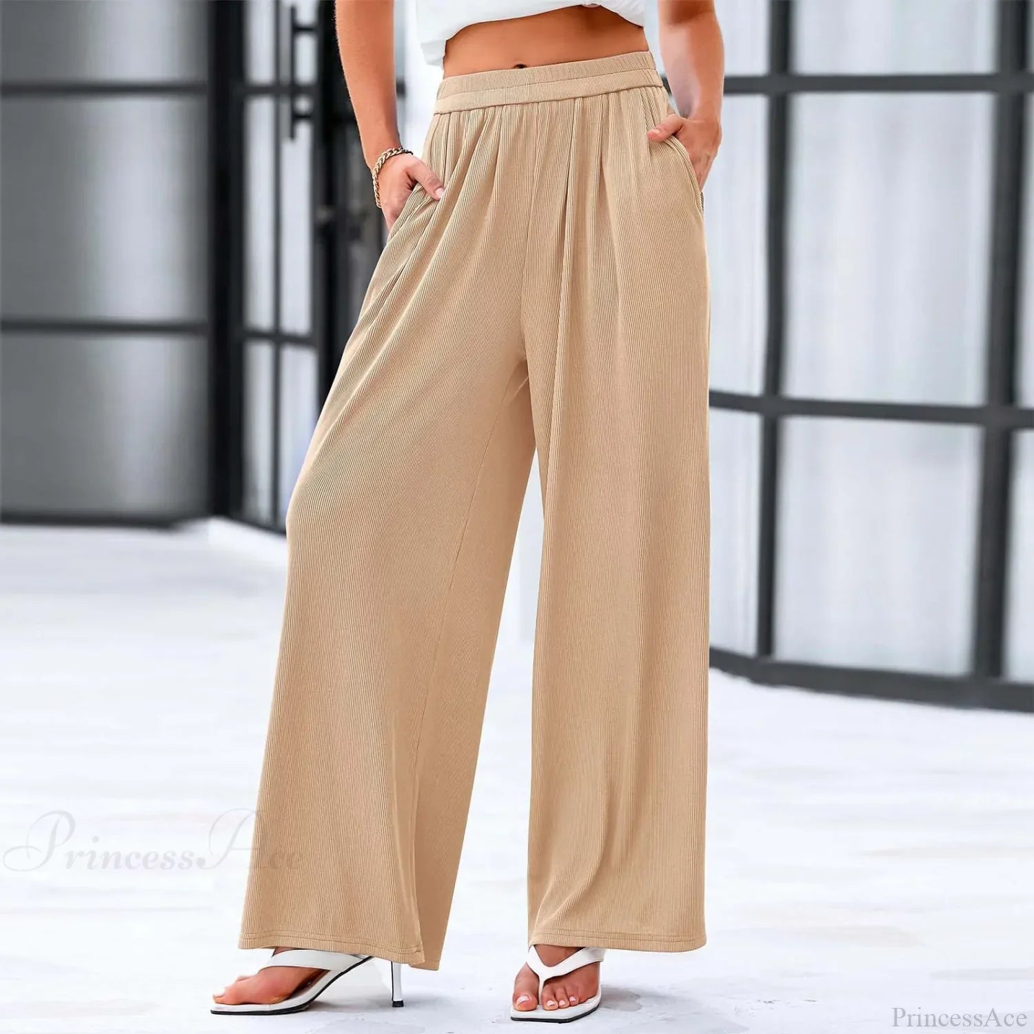 Cotton Linen Loose Casual Pocket Pants