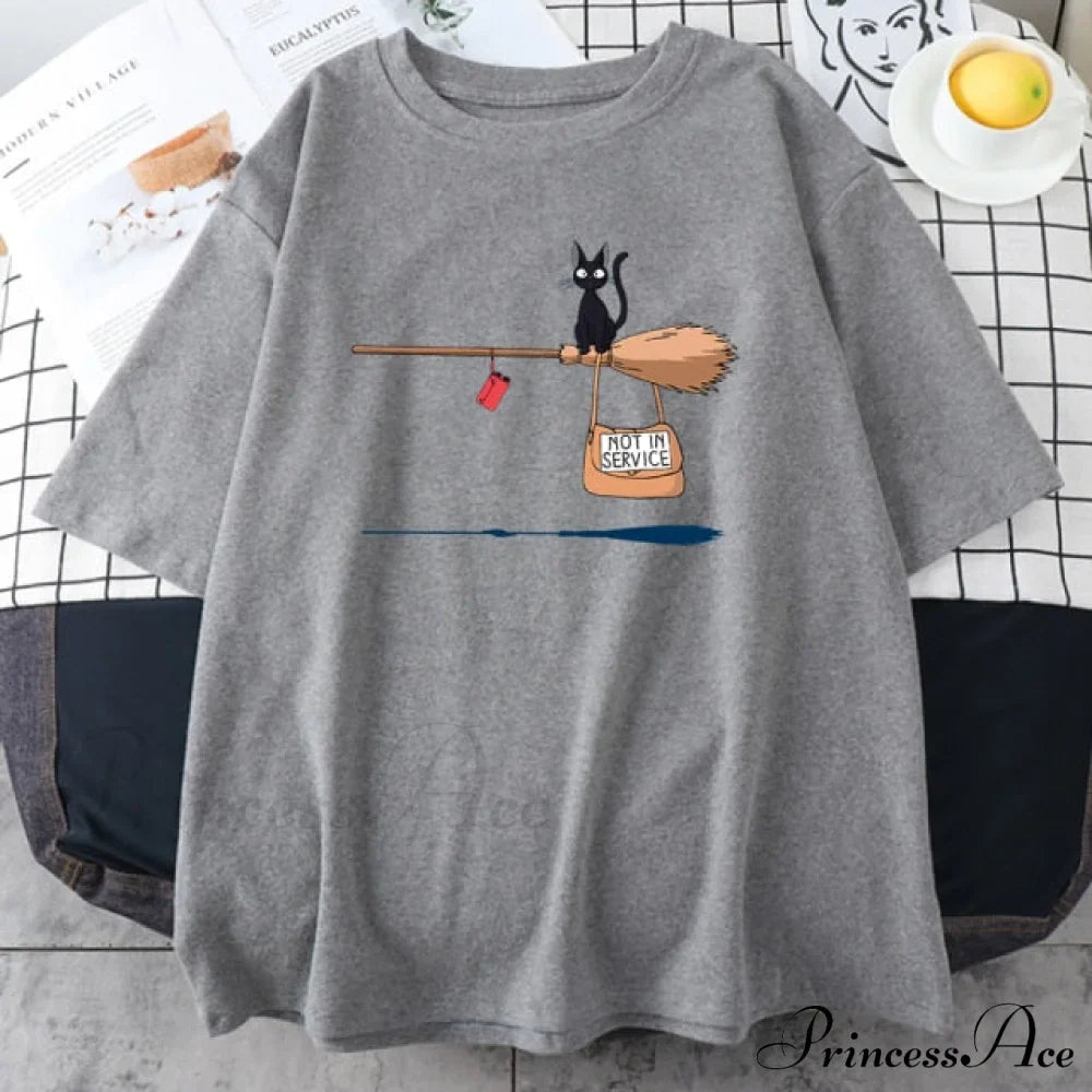 Crew Neck Vintage Loose T Shirts