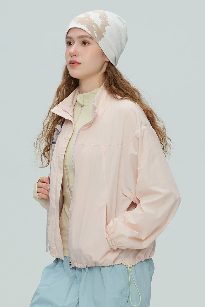 Wasserdichte leichte Jacke für Wandern, Laufen und Sport im Freien