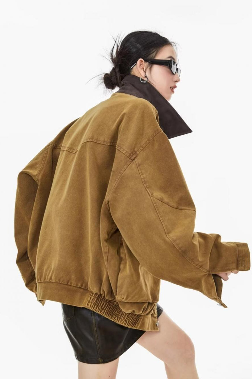 Relaxed Fit Workwear Pocket Jacket