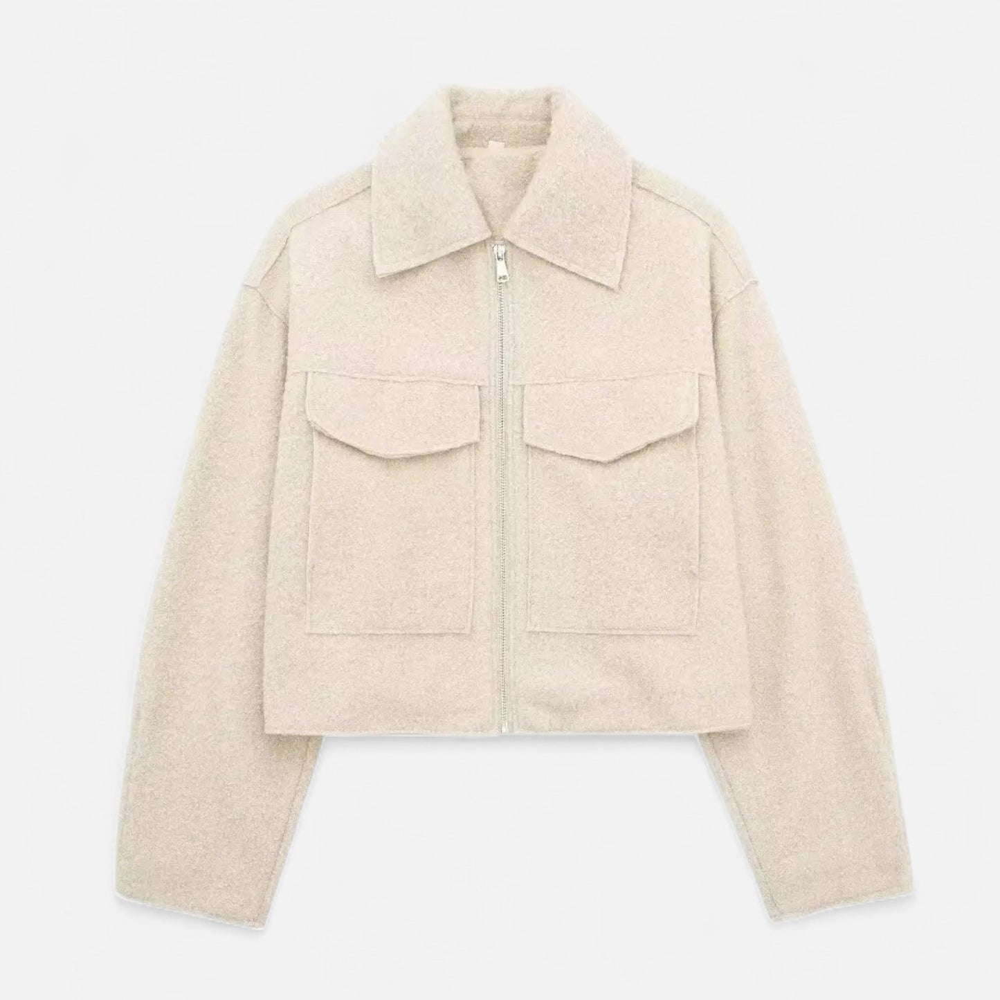 Viventi | Blouson Bomber Zippé pour Femme – Style Contemporain, Confort Quotidien
