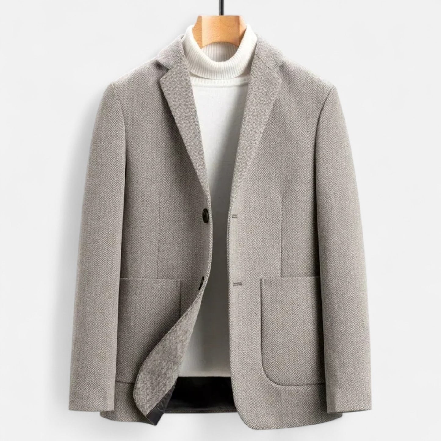 Viventi | Veste de Costume en Laine pour Homme – Finition Sartoriale, Élégance Intemporelle