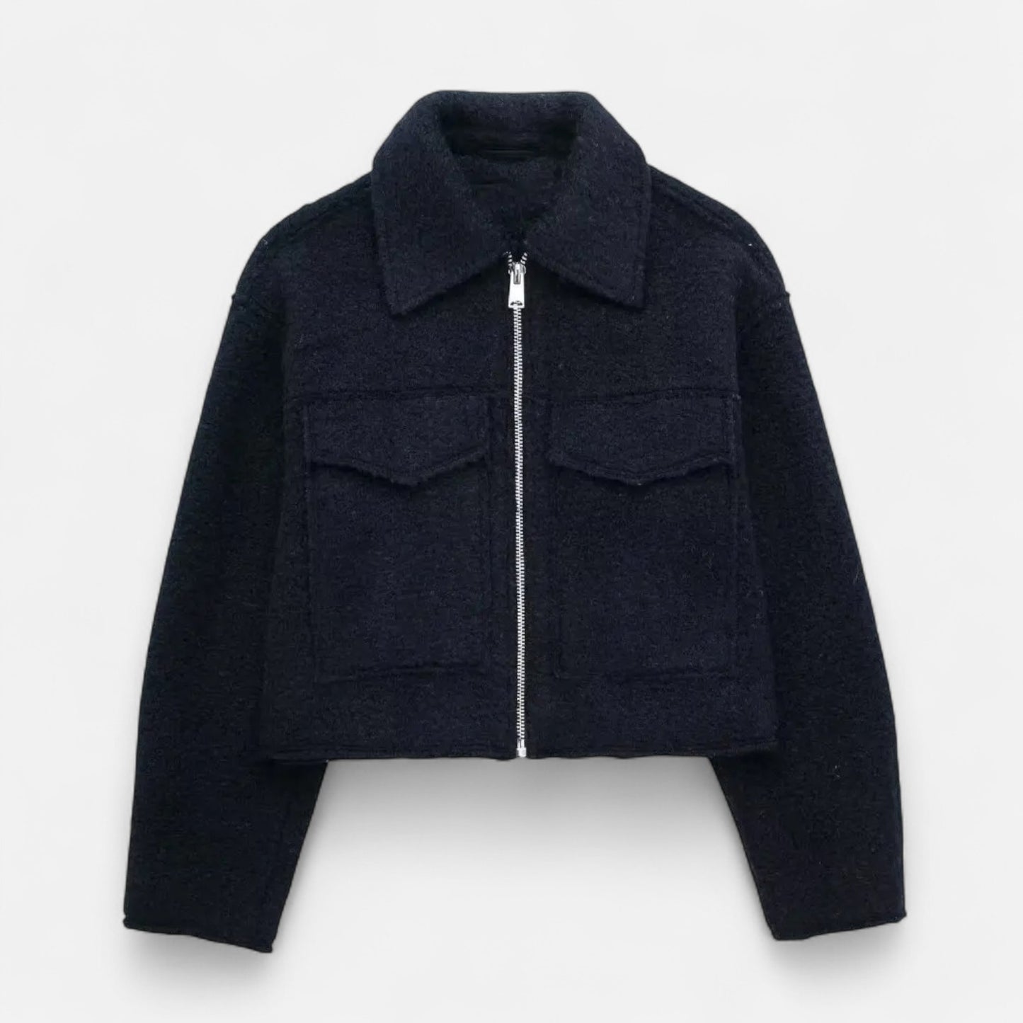 Viventi | Blouson Bomber Zippé pour Femme – Style Contemporain, Confort Quotidien